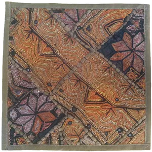 رومیزی سوزن دوزی مدل عسلی کد ZAR38