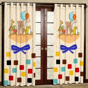 پرده مدل  هازان پانچی کد 4148 سایز 140x200 سانتی متر