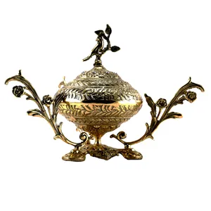 شکلات خوری قلم زنی مدل سه دسته