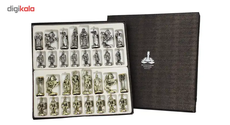 ست مهره شطرنج اوستا مدل جنگ صلیبی سایز 2