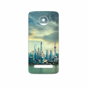 MAHOOT Shanghai City Cover Sticker for Motorola Moto Z2 Play