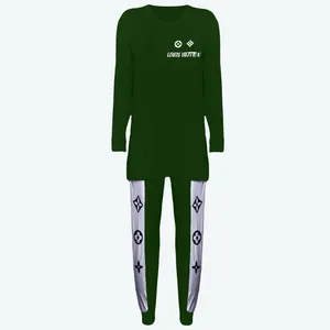 ست تی شرت آستین بلند و شلوار زنانه مدل آنا کد 08