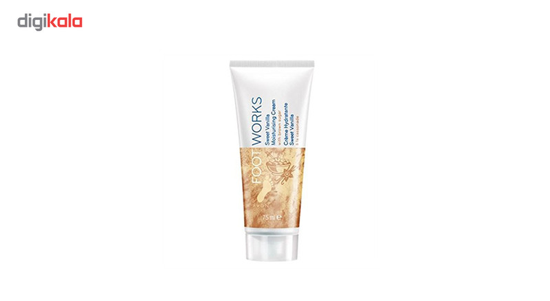 کرم نرم کننده پا آون مدل Foot Works sweet vanilla moisturising حجم75 میلی لیتر