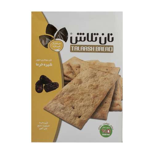 نان سوخاری حاوی شیره خرما تلاش مقدار 400 گرم