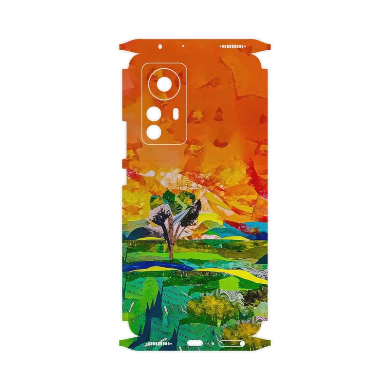 برچسب پوششی ماهوت مدل Collage of Painting-FullSkin مناسب برای گوشی موبایل شیائومی 12 Pro