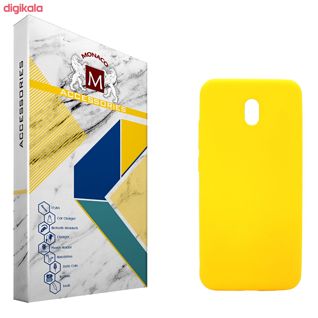 کاور موناکو مدل Sn084 مناسب برای گوشی موبایل شیائومی Redmi 8A به همراه محافظ صفحه نمایش