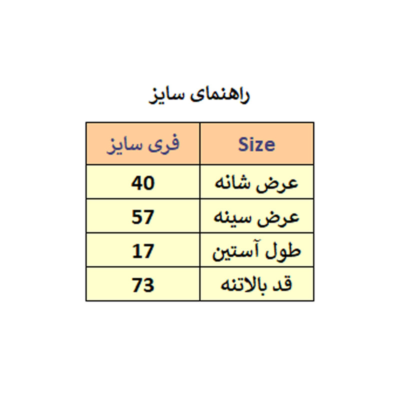 تی شرت آستین کوتاه زنانه مدل M3074
