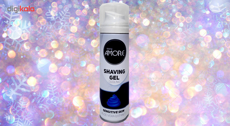 ژل اصلاح مردانه سورا آمور مدل Sensitive Skin حجم 200 میلی لیتر ژل اصلاح مردانه سورا آمور مدل Sensitive Skin حجم 200 میلی لیتر
