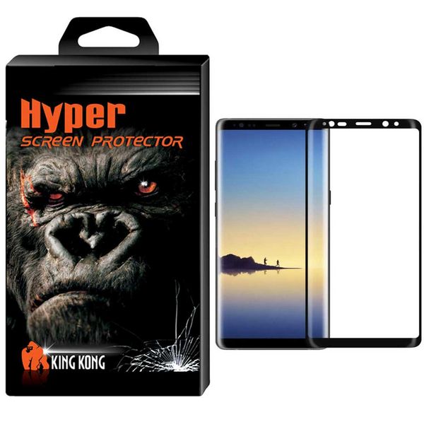 محافظ صفحه نمایش نانو گلس کینگ کونگ مدل 6D مناسب برای گوشی سامسونگ گلکسی Note 8 محافظ صفحه نمایش نانو گلس کینگ کونگ مدل 6D مناسب برای گوشی سامسونگ گلکسی Note 8