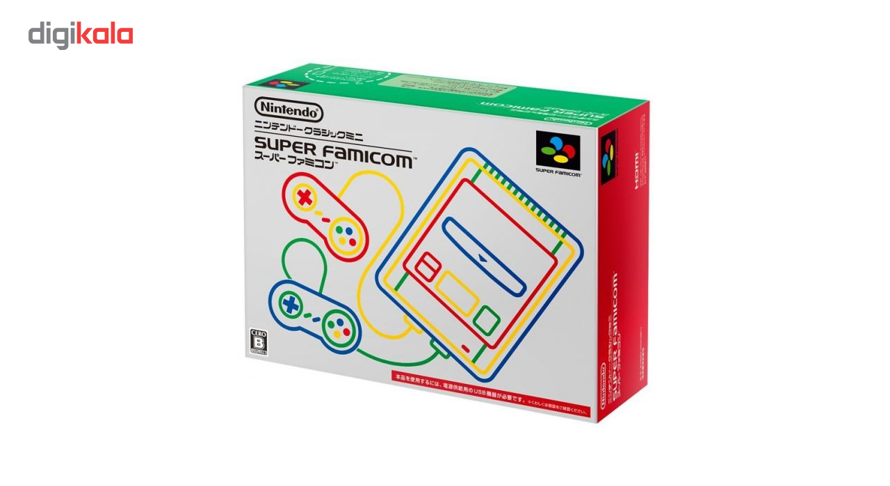 مجموعه کنسول بازی نینتندو کلاسیک مینی مدل Super Famicom