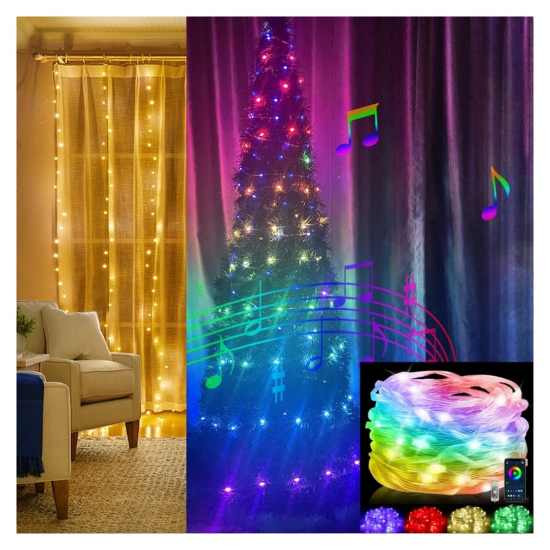 ریسه ال ای دی دریم لایت مدل فول کالر طول 10متر