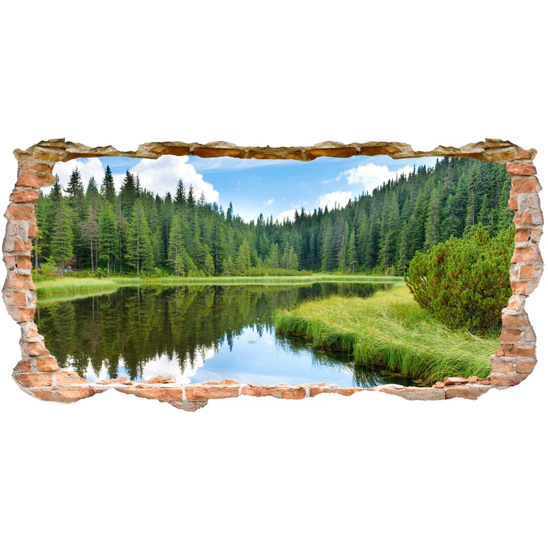 استیکر سه بعدی ژیوار طرح رودخانه آرام