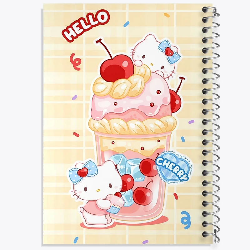 دفتر مشق 100 برگ خندالو طرح هلو کیتی (Hello Kitty) کد N4206