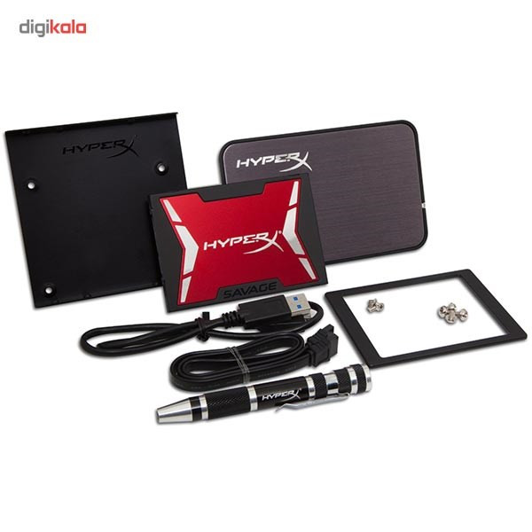 باندل آپگرید SSD کینگستون مدل HyperX Savage ظرفیت 480 گیگابایت
