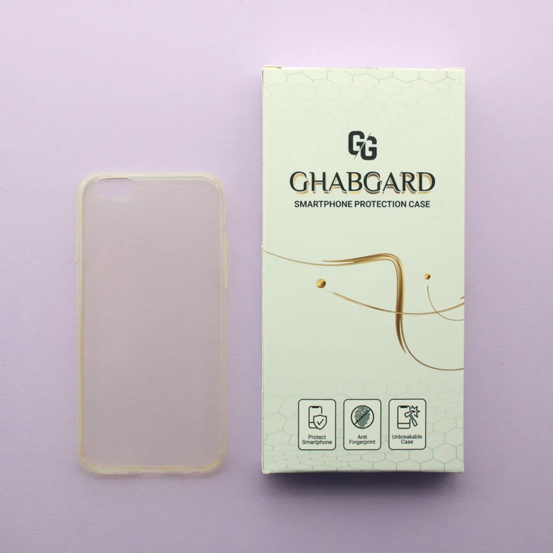 کاور قاب گارد مدل ژله ای ساده مناسب برای گوشی موبایل اپل iPhone 6 / 6s