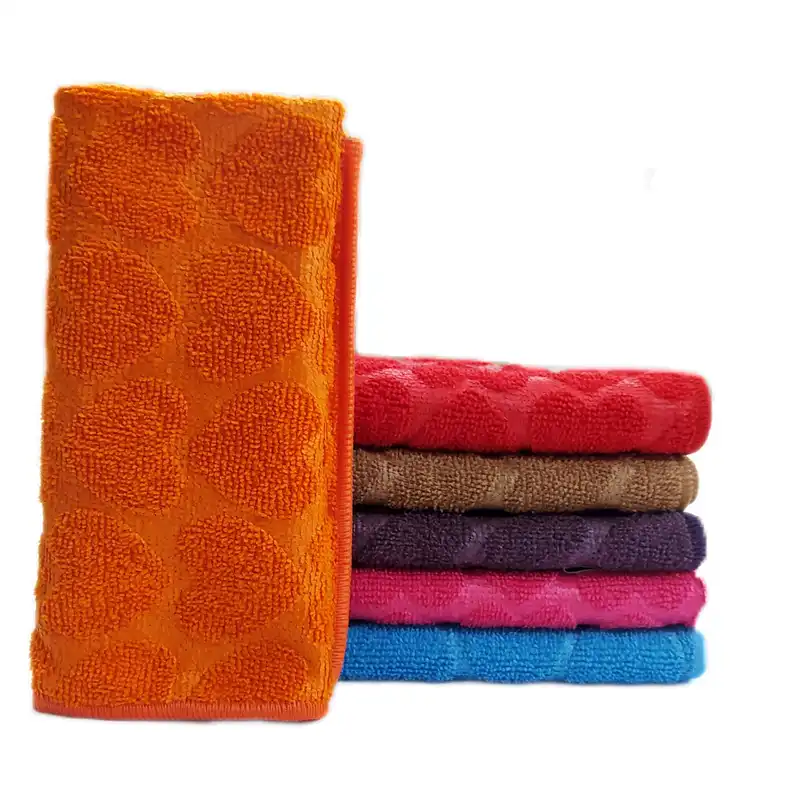 دستمال آشپزخانه ابراف طرح قلب مدل ABH306 بسته 6 عددی