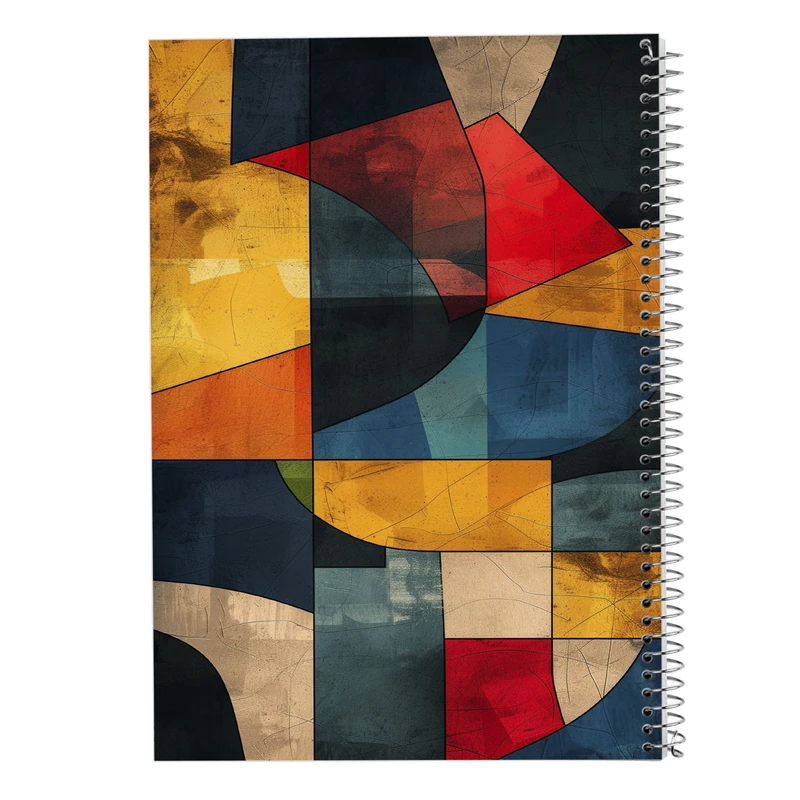 دفتر مشق 50 برگ مدوپد مدل انتزاعی کد DF17507