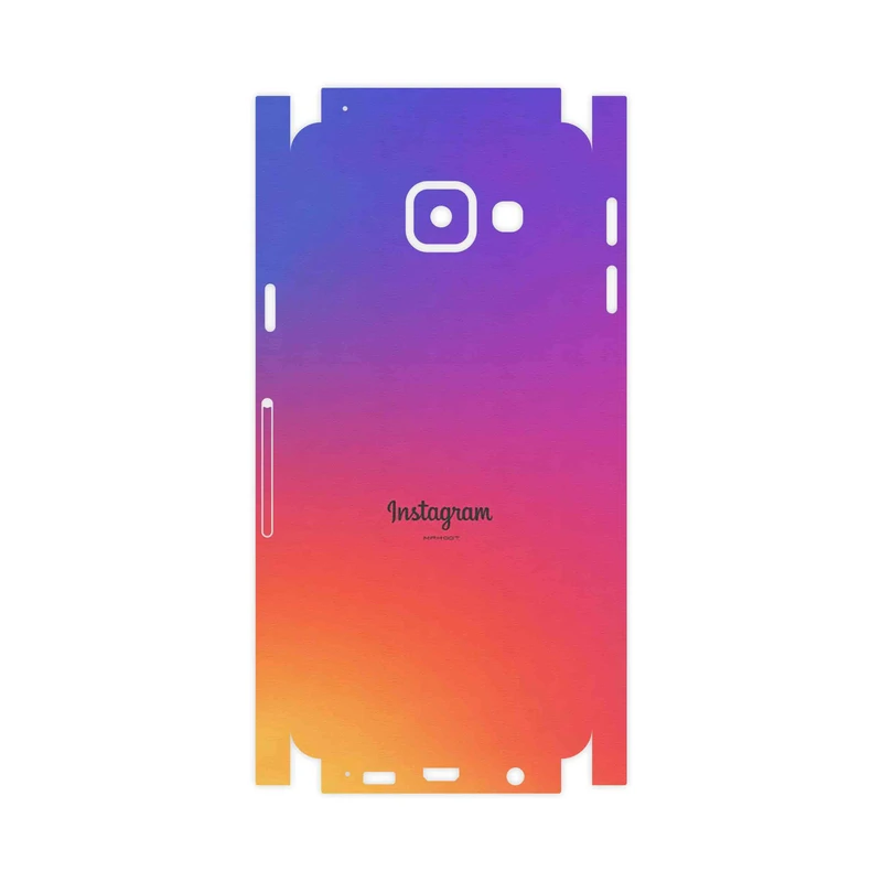 برچسب پوششی ماهوت مدل Instagram-FullSkin مناسب برای گوشی موبایل سامسونگ Galaxy A3 2016