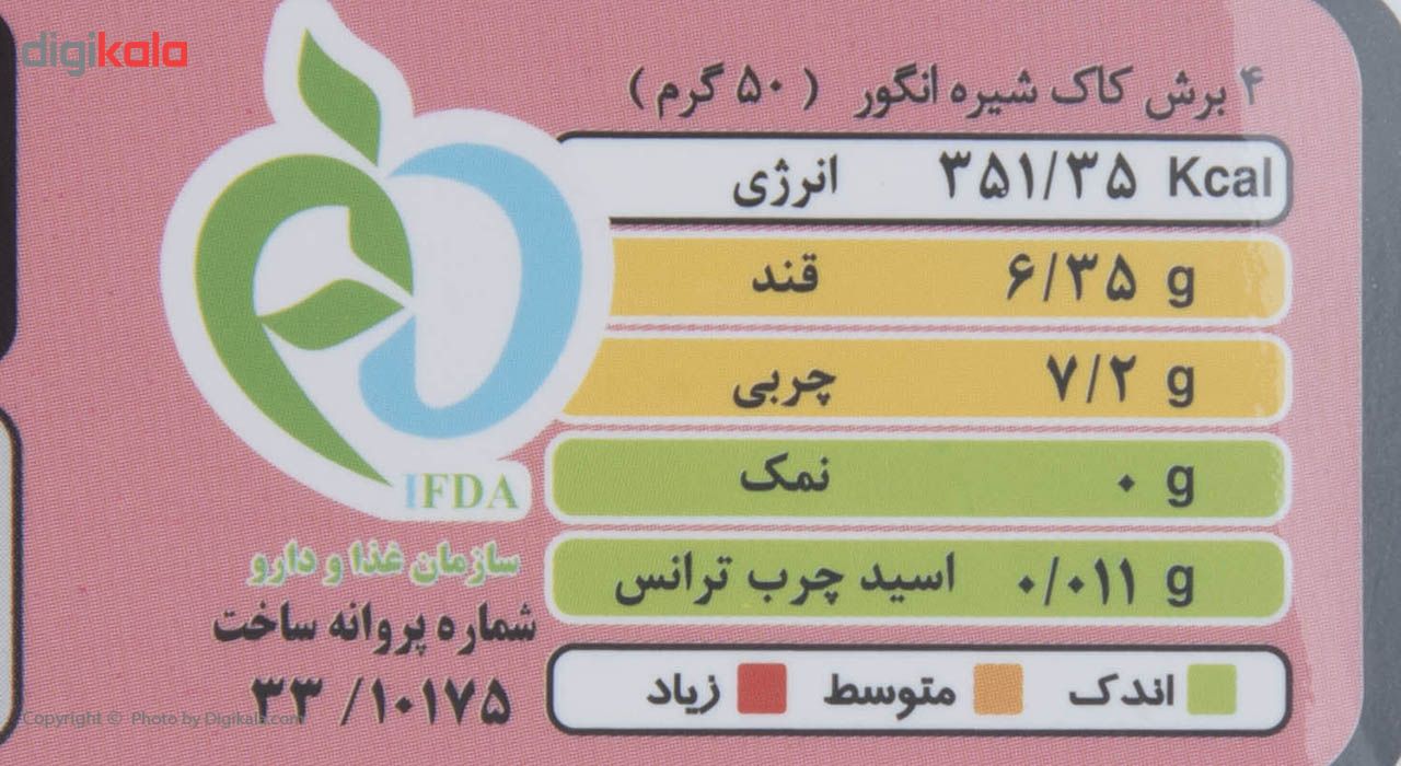 نان سنتی کاک با شیره انگور اورنگ مقدار 450 گرم