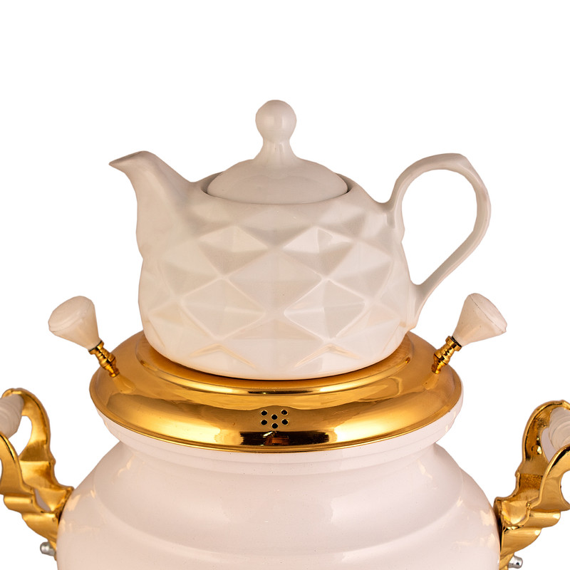 سماور گازی مدل a2 عدسی گنجایش 8 لیتر