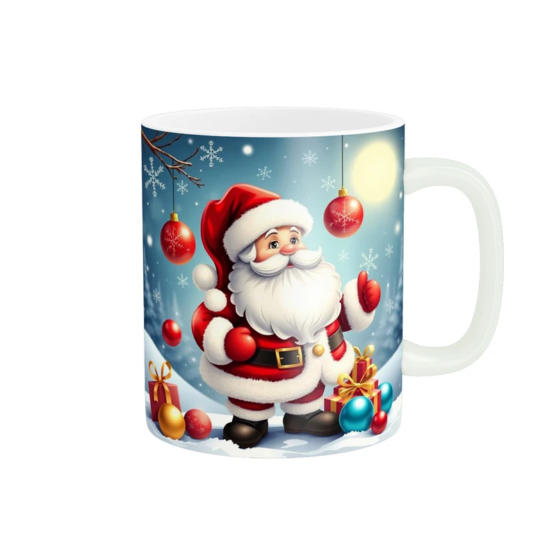 ماگ پادآفرین مدل کریسمس مبارک کد p1791