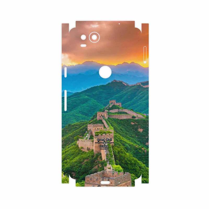 برچسب پوششی ماهوت مدل China Grand Wall-FullSkin مناسب برای گوشی موبایل گوگل Pixel 2
