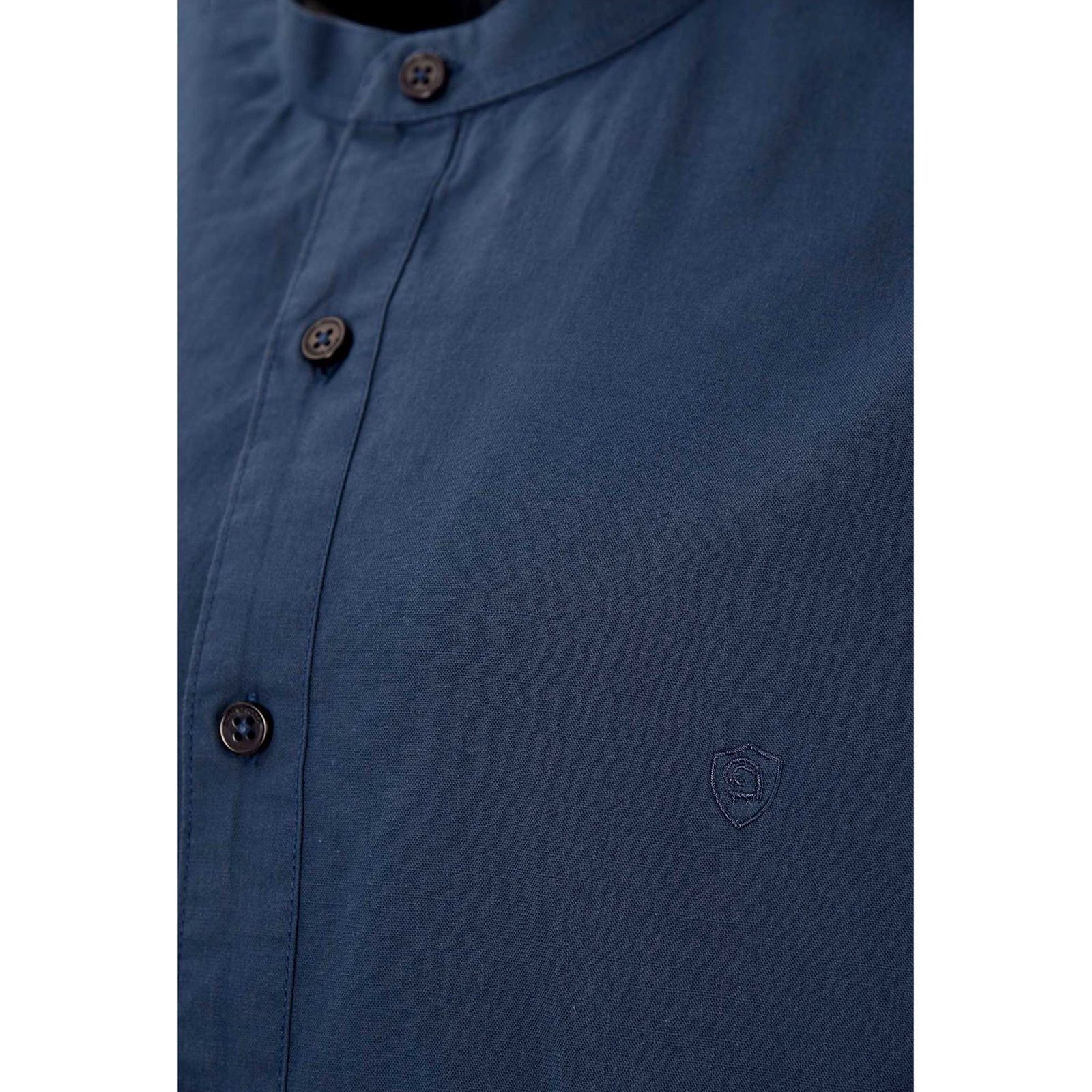 پیراهن آستین بلند مردانه بادی اسپینر مدل 1118 کد 1 رنگ آبی -  - 4