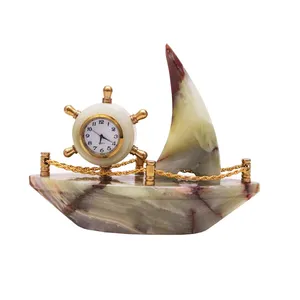 ساعت رومیزی طرح کشتی مدل PNK100