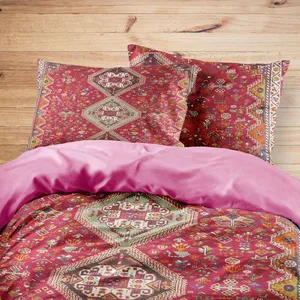 سرویس روتختی مدوپد طرح فرش شیراز مدل C-Shiraz13 یک نفره 4 تکه