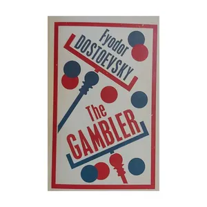 کتاب THE GAMBLER  اثر فئودور داستابوفسکی  انتشارات الماس سرخ