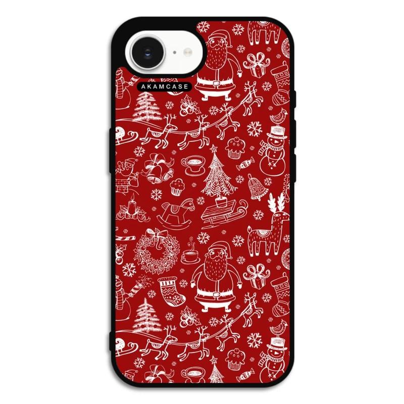 کاور آکام مدل AMC-WA16E-CHRISTMAS-20 مناسب برای گوشی موبایل اپل iPhone 16 E