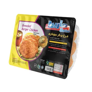 مرغ برگر سوخاری مارین مقدار 460 گرم