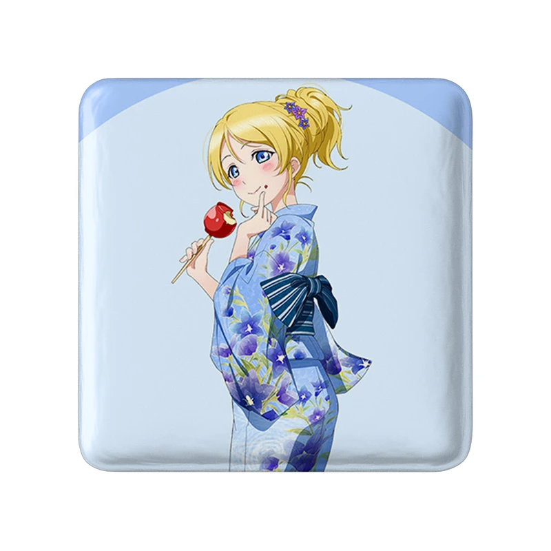 مگنت خندالو طرح الی ایاسه انیمه لاو لایو Love Live  مدل مربعی کد 18284