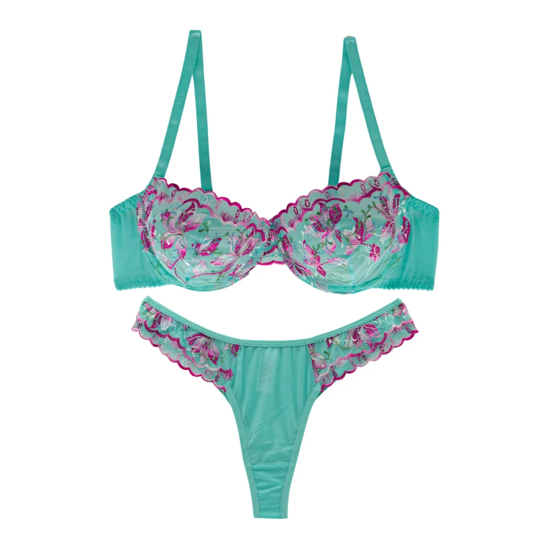 ست سوتین و شورت زنانه ژینا کد 201020