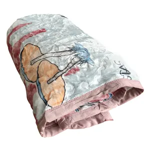 پتو طرح قارج دو نفره سایز 240x220 سانتی متر