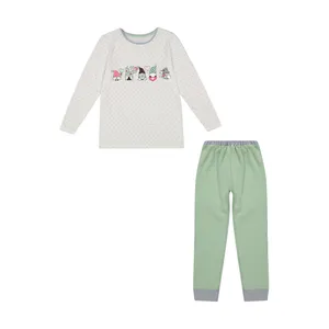 ست تی شرت آستین بلند و شلوار دخترانه ناربن مدل 1521434-41