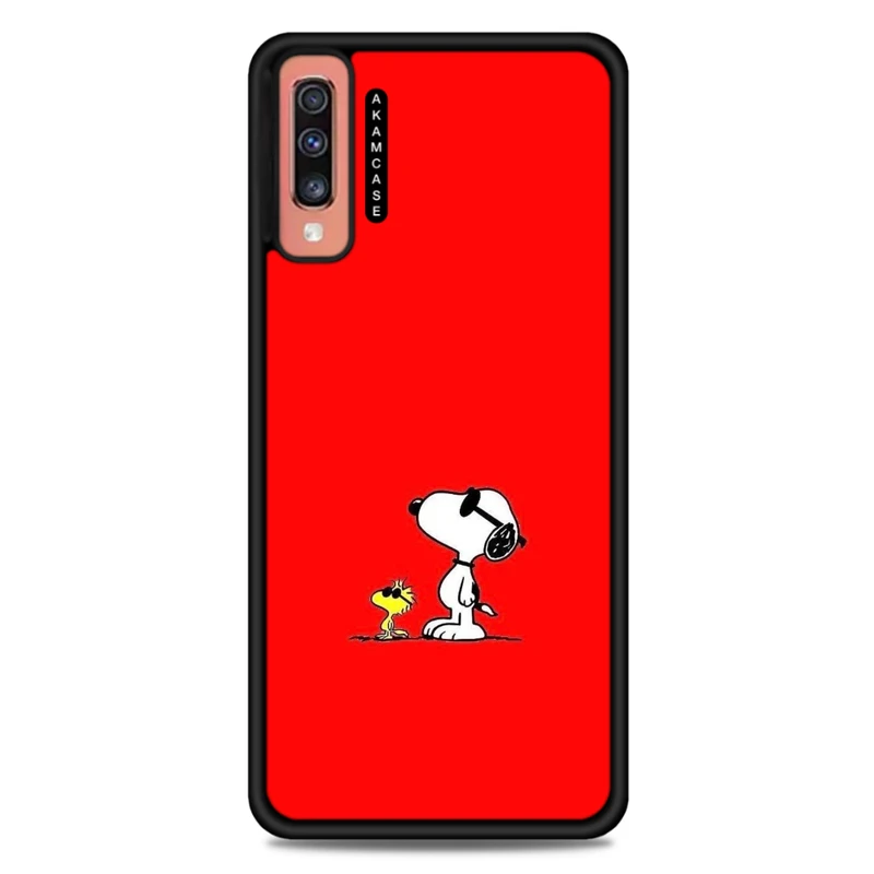 کاور آکام مدل AMC-WSGA70-SNOOPY-40 مناسب برای گوشی موبایل سامسونگ Galaxy A70