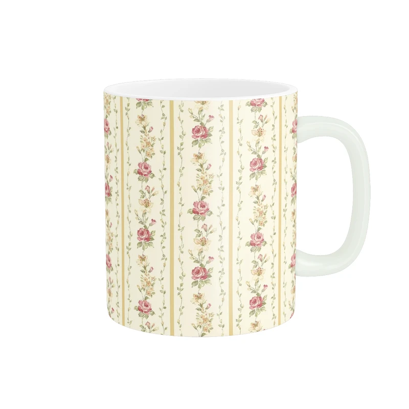 ماگ پاد آفرین طرح گل کد 4540