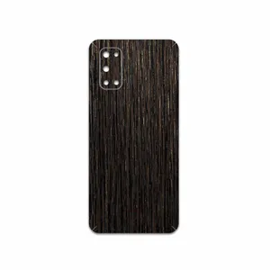 MAHOOT Dark-Gold-Stripes-Wood Cover Sticker for Realme 7 5G
