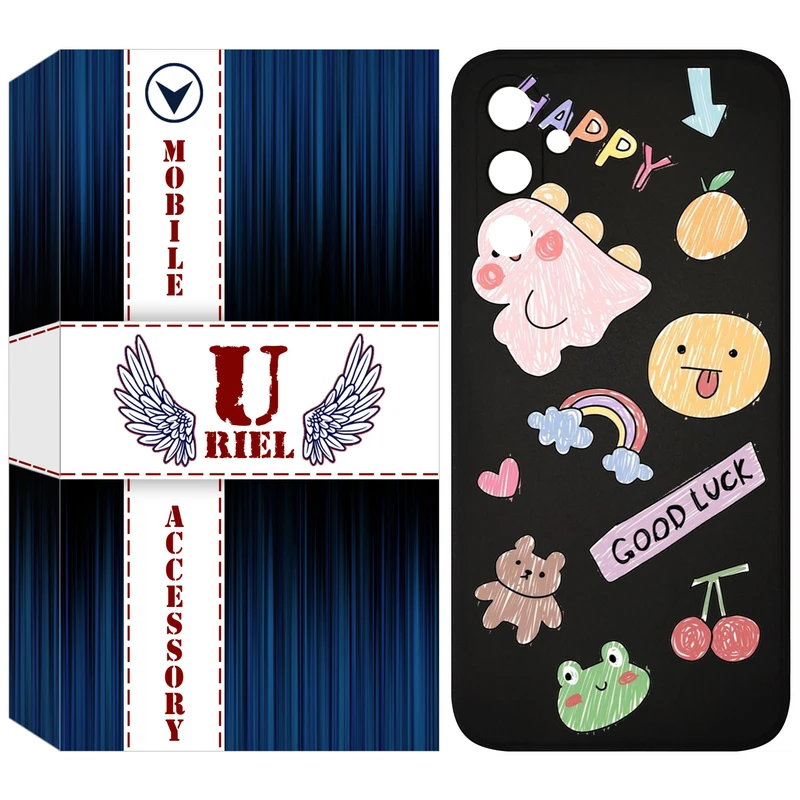 کاور یوریل مدل KSH کد 10 طرح نقاشی مناسب برای گوشی موبایل سامسونگ Galaxy A34