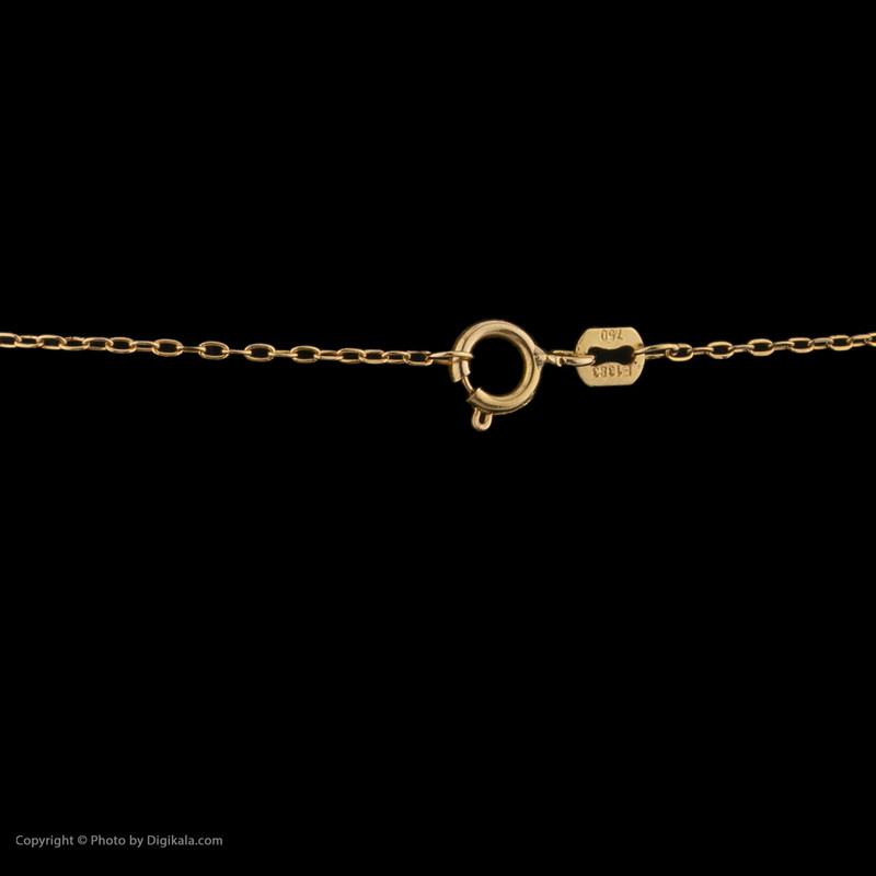 گردنبند طلا 18 عیار زنانه پرسته مدل WN143