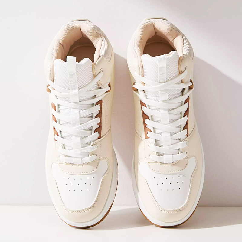 نیم بوت مردانه مکس مدل Perforated Hi-Top with Lace-Up Closure