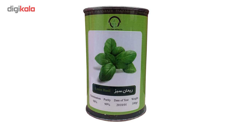 بذر ریحان سبز پاکان بذر مدل PB100G-06