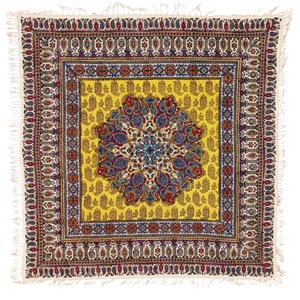 رومیزی قلمکار مدل ترنج 2