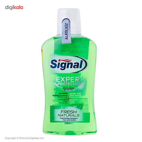 دهان شویه سیگنال مدل Fresh Natural حجم 500 میلی لیتر