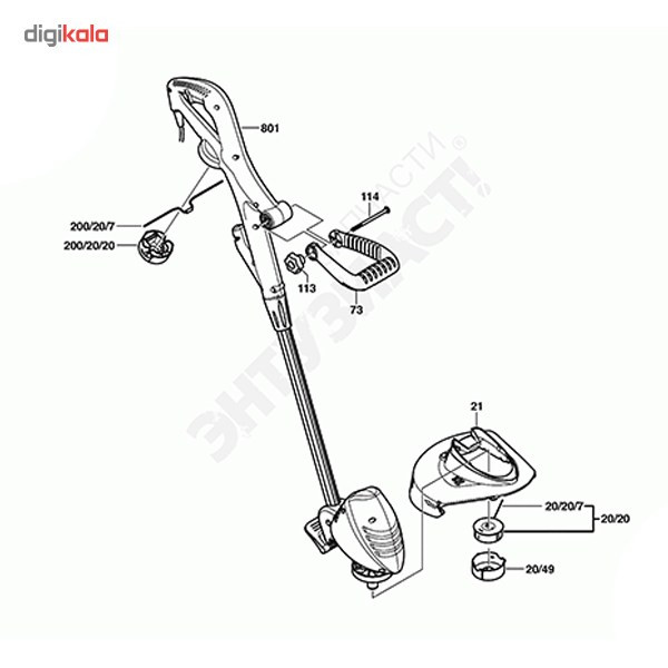 داس برقی بوش مدل ART 23 COMBITRIM داس برقی بوش مدل ART 23 COMBITRIM