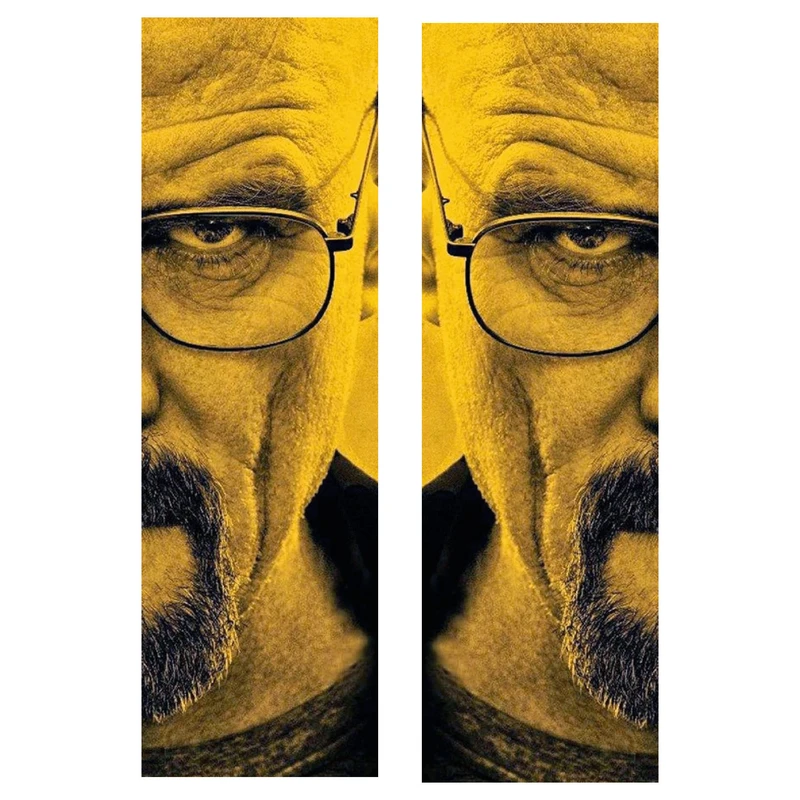 برچسب بدنه خودرو رایسان طرح برکینگ بد کد BS001 بسته دو عددی