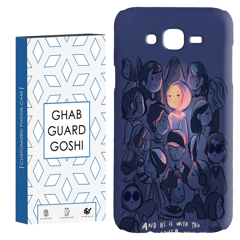 کاور قاب گارد گوشی طرح دخترانه کد Dimo-116 مناسب برای گوشی موبایل سامسونگ Galaxy J7 2015 / J7 core / J700
