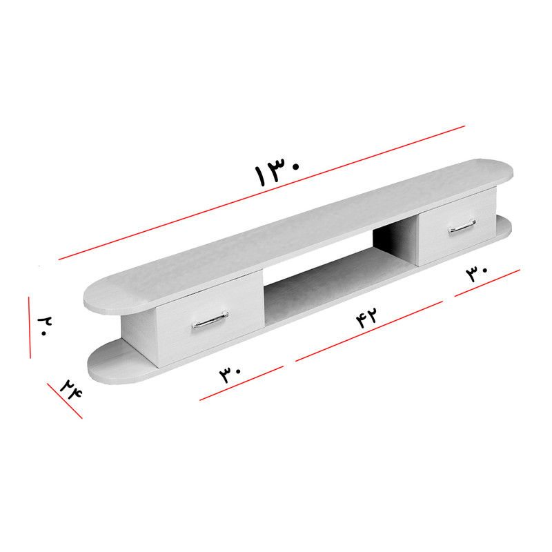 میز تلویزیون دیواری مدل DLF63M میز تلویزیون دیواری مدل DLF63M