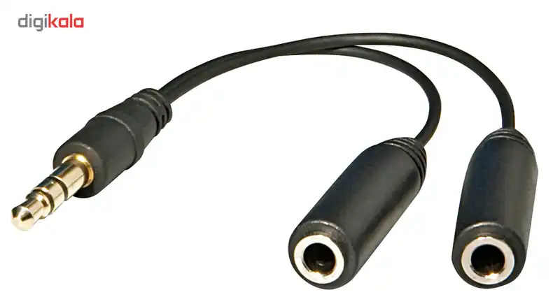 تبدیل 1 به 2 جک 3.5 میلی متری استریو مدل H12